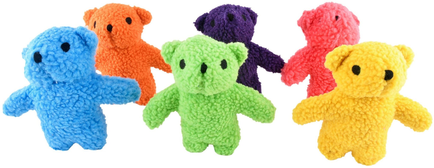 Jeffers Fleecy Bear Plush Squeaker Dog Toys