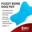 Jeffers Fuzzy Shapes Dog Toys with Squeakers, Assorted Colors