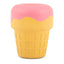 Jeffers Ice Cream Cone Natural Rubber Stuffable Treat Dispensing Dental Dog Chew Toy
