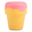 Jeffers Ice Cream Cone Natural Rubber Stuffable Treat Dispensing Dental Dog Chew Toy