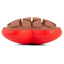Jeffers Natural Rubber Box of Chocolates Dog Chew Toy for Medium-Chewers