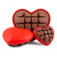 Jeffers Natural Rubber Box of Chocolates Dog Chew Toy for Medium-Chewers