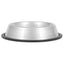 Jeffers No-Skid/No-Tip Stainless Steel Pet Bowls