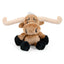 Jeffers Plush Longhorn Steer Squeaker Dog Toy, 8"