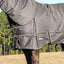 Jeffers Poplar Head "Defense" 1680 Denier Turnout Blanket with Detachable Neck, 240 Gram, Plymouth Brown