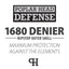 Jeffers Poplar Head "Defense" 1680 Denier Turnout Blanket with Detachable Neck, 360 Gram, Plymouth Brown