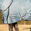 Jeffers Poplar Head "Refuge" 1200 Denier Turnout Blanket with Detachable Neck, 240 Gram, Hamilton Blue