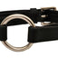 Jeffers Premium Padded Black Leather Dog Collars