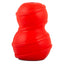 Jeffers Red Classic Stuffable Fetch & Chew Natural Rubber Treat Dispensing Dental Dog Toy