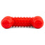 Jeffers Red Dental Bone Natural Rubber Dog Chew Toy for Healthy Teeth and Gums