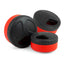 Jeffers Red Hockey Puck Natural Rubber Treat Dispensing Dental Dog Chew Toy