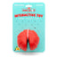 Jeffers Red Millipede Natural Rubber Treat Dispensing Dental Dog Chew Toy