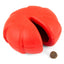 Jeffers Red Millipede Natural Rubber Treat Dispensing Dental Dog Chew Toy