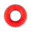 Jeffers Red Virgo Tugger Natural Rubber Dog Dental Chew Toy for Interactive or Solo Play