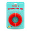 Jeffers Red Virgo Tugger Natural Rubber Dog Dental Chew Toy for Interactive or Solo Play