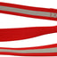 Jeffers Reflective Glow-in-the-Dark Safety Stripe Nylon Dog Leash, 1" W x 4' L