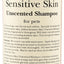 Jeffers Pet Sensitive Skin Unscented, Dye-Free, Fragrance-Free & Detergent-Free Pet Shampoo
