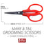 Jeffers Stainless Steel Sharp Grooming Scissors for Horses – Mane, Tail & Braiding Trimming Tool