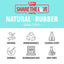 Jeffers Corn Cob Natural Rubber Treat Dispensing Dog Chew Toy with Dental Benefits
