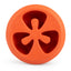 Jeffers Tomato Shaped Natural Rubber Treat Dispensing Dental Dog Chew Toy for Medium-Chewers