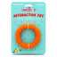 Jeffers Wavy Ring Tugger Natural Rubber Dog Chew Toy for Tug, Fetch & Dental Support