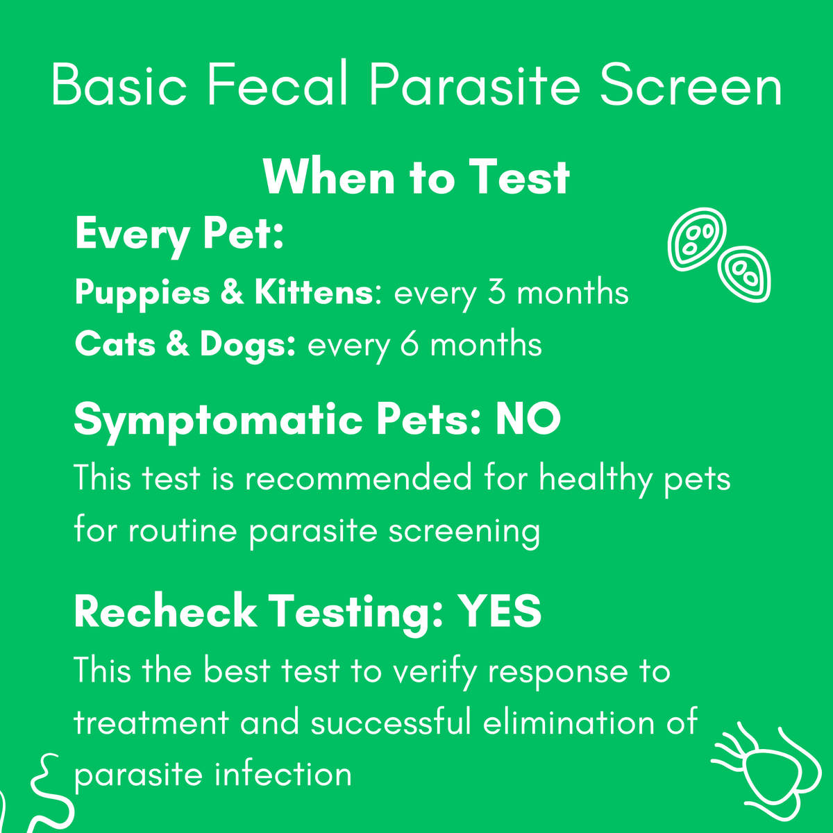 Basic Fecal Parasite Screen + Giardia ELISA - At-Home Pet Lab Test | Kedi Labs