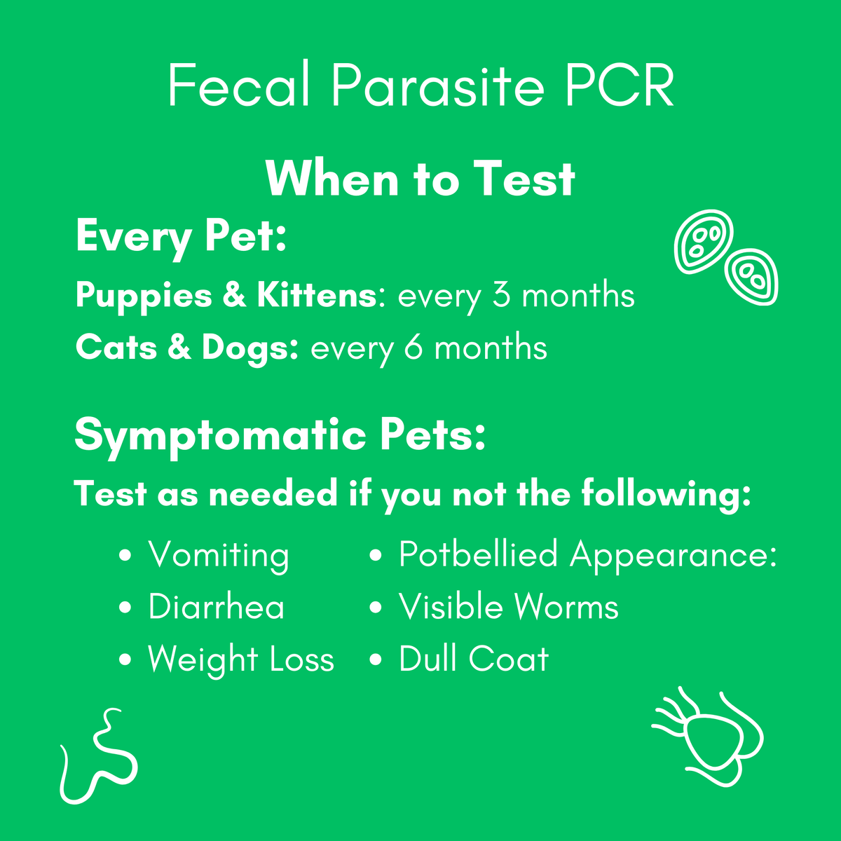 Parasite Detect PCR Panel for Dogs & Cats - At-Home Lab Test | Kedi Labs