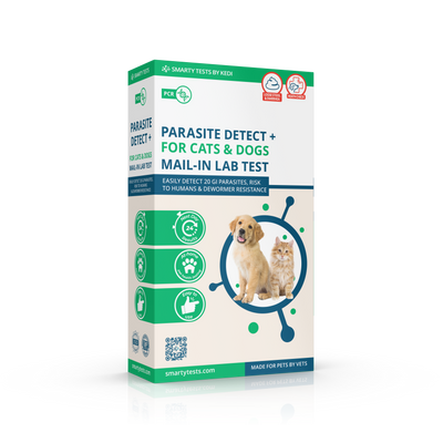 Parasite Detect PCR Panel for Dogs & Cats - At-Home Lab Test | Kedi Labs