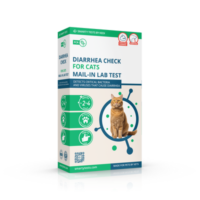 Diarrhea Check for Cats (PCR) - At-Home Cat Lab Test | Kedi Labs