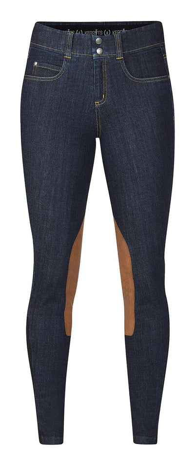 Kerrits Women's Stretch Denim Knee Patch Riding Breeches