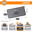 K&H Pet Bed Warmer – Indoor Heated Pad for Cats & Dogs, Thermostatically Controlled, Energy-Efficient, Safe for Arthritis & Comfort