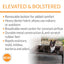 K&H Pet Products Original Bolster Pet Cot Elevated Pet Bed