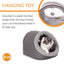 K&H Pet Products Thermo-Pet Cave Heated Cat Bed – Plush Cat Cave & Tunnel for Cats and Small Dogs