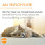 K&H Thermo-Kitty Heated Cat Bed – Energy-Efficient, MET Certified Indoor Cat Warming Mat