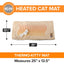 K&H Thermo-Kitty Mat Heated Cat Bed – Indoor Reversible Heated Cat Mat, Low-Wattage, Machine Washable, Cozy Nap Pad