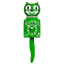 Classic Green Lady Kit-Cat