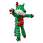 KONG Holiday Floppy Knots Fox Interactive Plush Dog Toy, Sm/Md