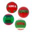 KONG Holiday Occasions Tennis Balls for Dogs, Medium, 4 Pack