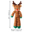 KONG Holiday Shakers™ Crumples Dog Toy, Reindeer, XL