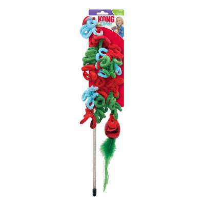 KONG Holiday Teaser Loopz with Catnip Cat Toy