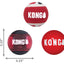 KONG Signature Fetch Dog Toy Balls, Multi-Pack