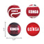 KONG Signature Fetch Dog Toy Balls, Multi-Pack