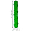 KONG Squeezz® Holiday Dog Toys – Fun Fetch & Chew Toys, Assorted Colors