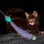 KONG Teaser Glow in the Dark Firefly Wand Cat Toy