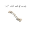 Boba & Vespa 100% Organic Cotton Rope Dog Toy - 5 Sizes