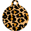 Leopard Print HD Dog ID Tag