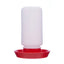 Little Giant 1 Quart Chicken Feeder & Waterer – Plastic Screw-On Jar & Base (Sold Separately)