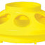 Little Giant 1 Quart Chicken Feeder & Waterer – Plastic Screw-On Jar & Base (Sold Separately)