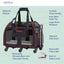Luxury Lorry Pet Carrier with Removable Wheels and Telescopic Handle