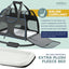 Luxury Rider Pet Carrier with Removable Wheels and Telescopic Handle